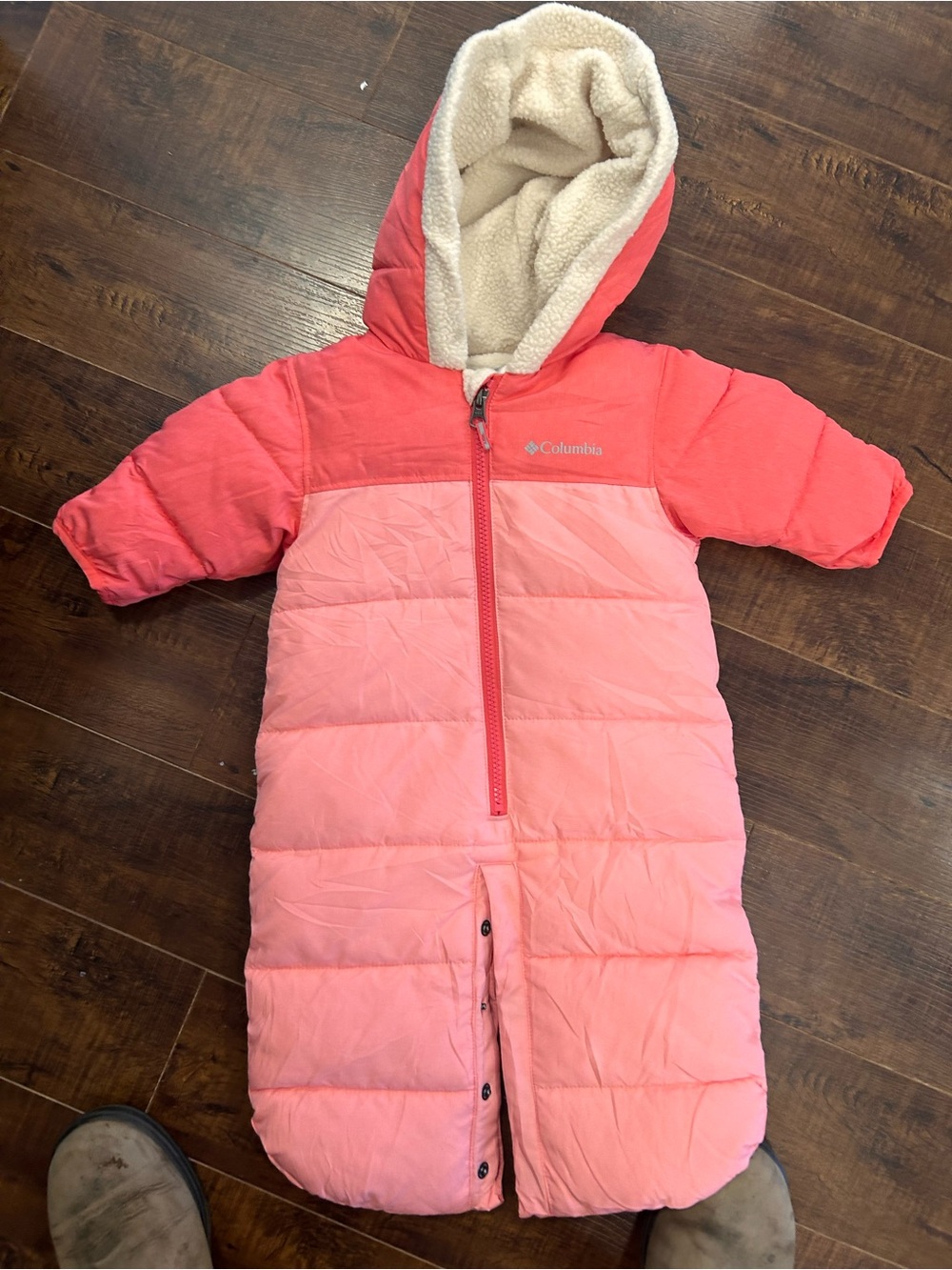 Columbia baby snowsuit